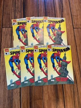 Vintage Comic Books Titled Spider-Man "How to Beat the Bully" Set of 7